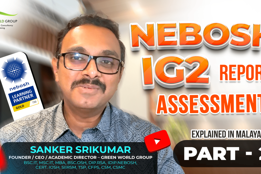 NEBOSH IG2 Report Assessment