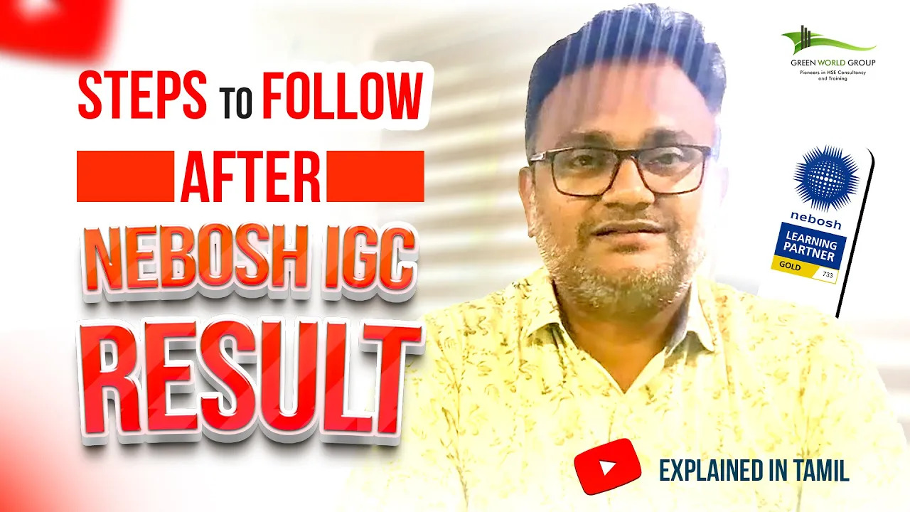 Steps to Follow After The NEBOSH IGC Result 